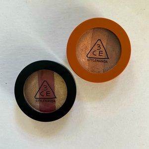 3ce Stylenanda eyeshadow trio bundle